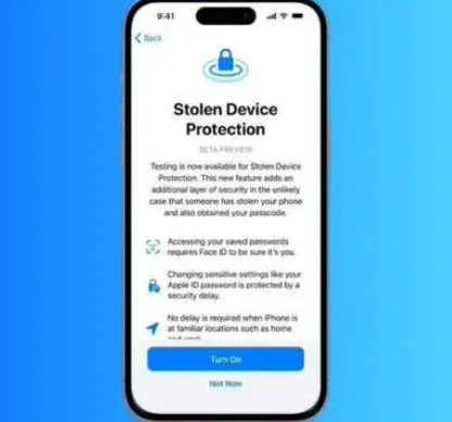 镇雄苹果授权维修店分享被盗设备保护功能开启方法 
