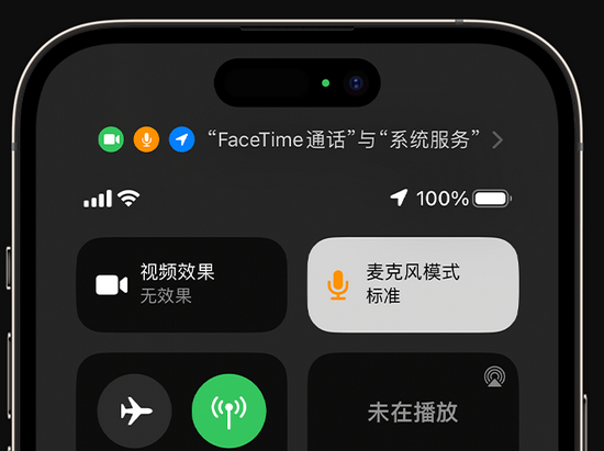 镇雄苹果授权维修网点分享iPhone在通话时让你的声音更清晰 