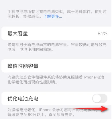 镇雄苹果15维修分享iPhone15充电到80%就充不进电了怎么办 