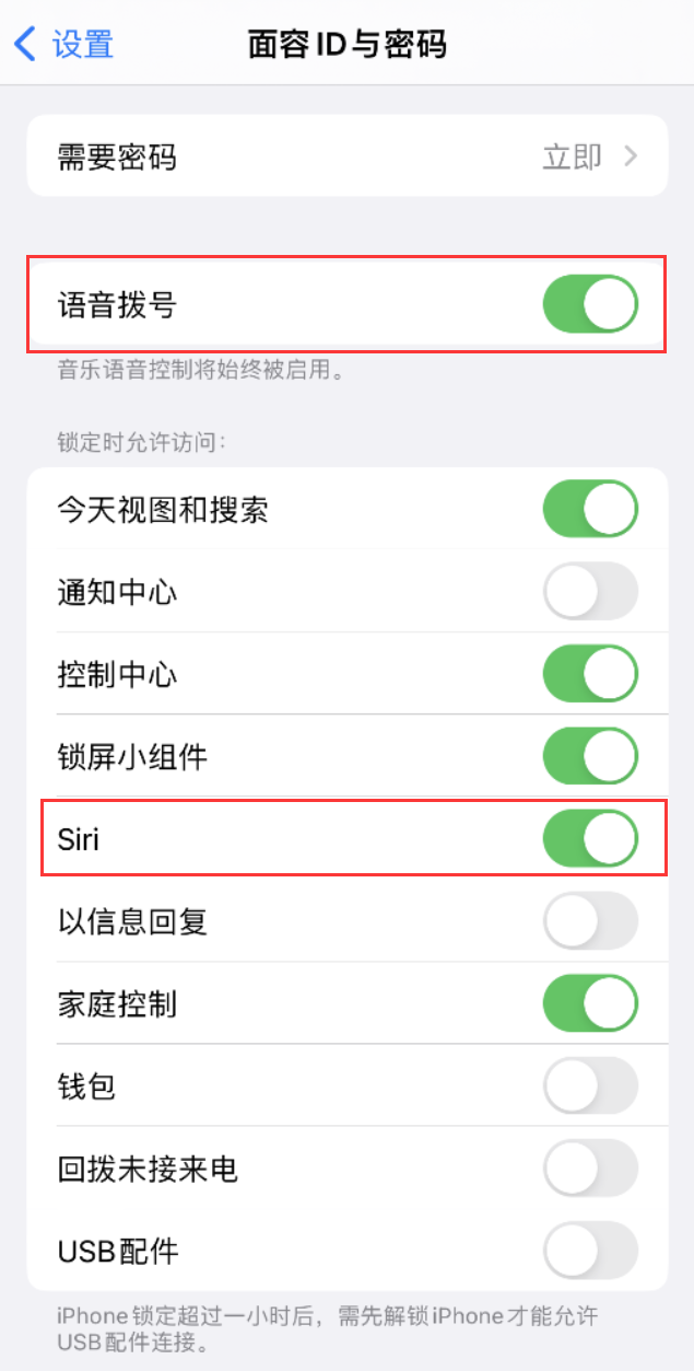 镇雄苹果维修网点分享不解锁 iPhone 的情况下通过 Siri 拨打电话的方法 