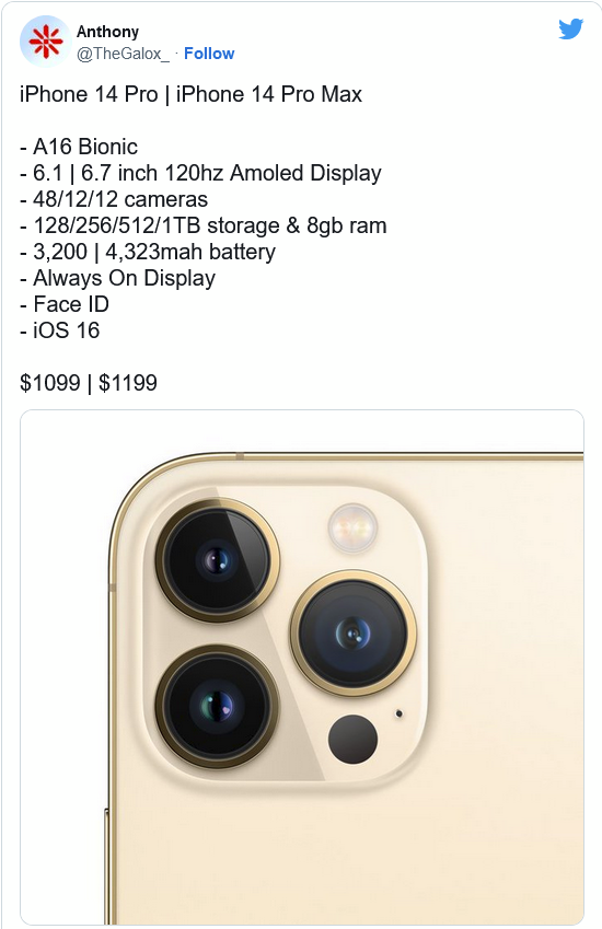 镇雄苹果14维修分享iPhone 14全系涨价 