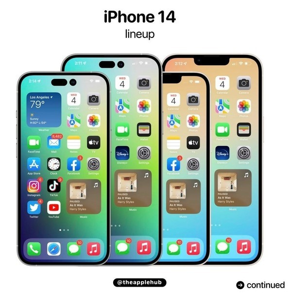 镇雄苹果14维修分享iPhone 14全家福 