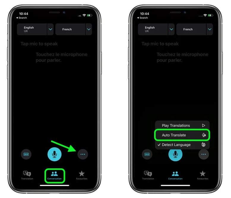 镇雄苹果手机维修分享iOS 15 “翻译” App 新改进 